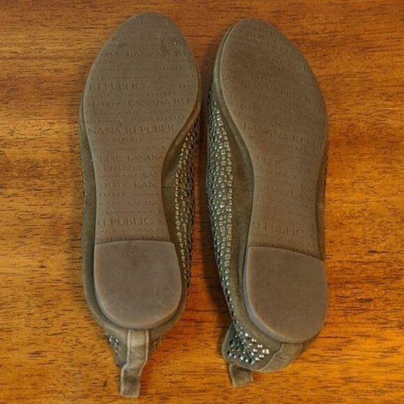 Banana Republic ballet flats studded sz 7M - Picture 7 of 7